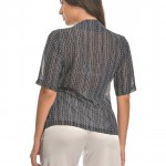 ΜΠΛΟΥΖΑ ΖΩΡΖΕΤΑ ΚΡΟΥΑΖΕ ΜΕ ΚΟΝΤΟ ΜΑΝΙΚΙ