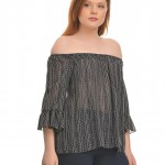 ΜΠΛΟΥΖΑ ΖΩΡΖΕΤΑ ΜΕ ΑΚΑΛΥΠΤΟΥΣ ΩΜΟΥΣ